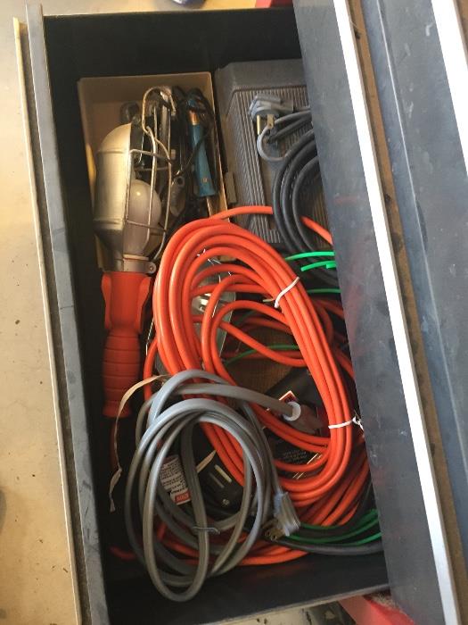Cords and tools 