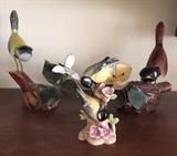 Vintage Enameled Copper Birds by Norman Brumm