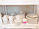 White dinnerware
