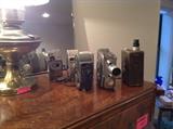 Vintage 8mm cameras