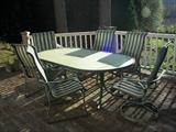 outdoor dining set w 6 chairs 