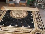 powerful large wool rug 
