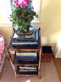 Bamboo Three Tiered Side Table