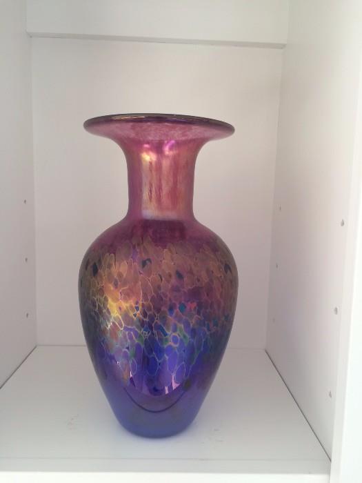 11.5" R. Held Artglass Vase