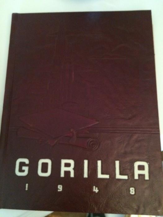 1948 Gorilla Yearbook  Gregory. SD