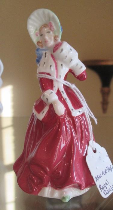 Royal Doulton lady figurine