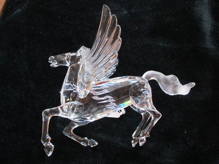 Swarovski Crystal Pegasus figurine