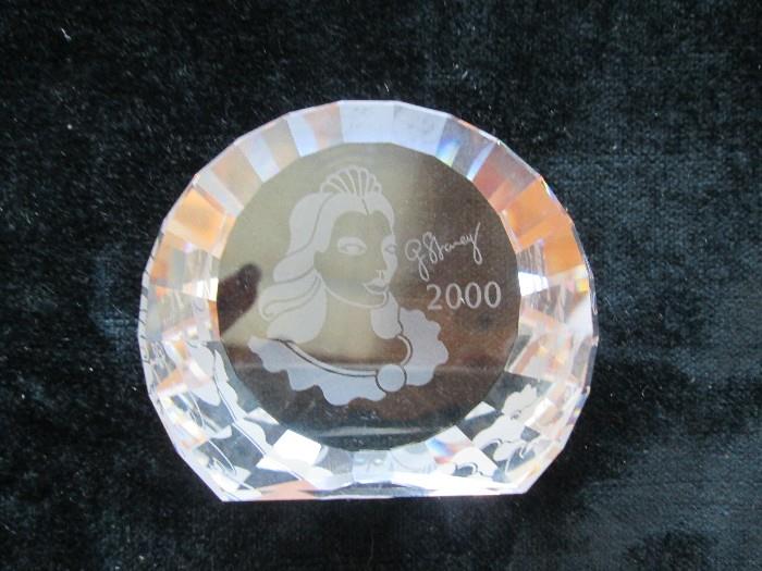 Swarovski 2000 paperweight