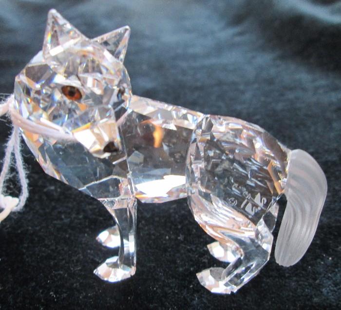 Swarovski Crystal fox