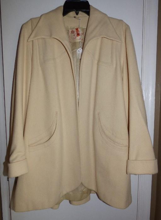 1950's wool swing coat