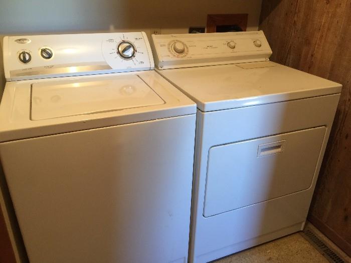 Whirlpool Washer and dryer