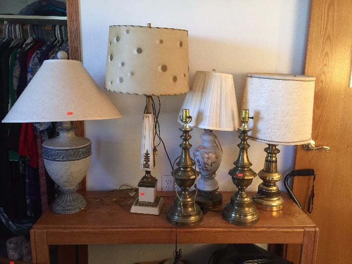 table lamps, table