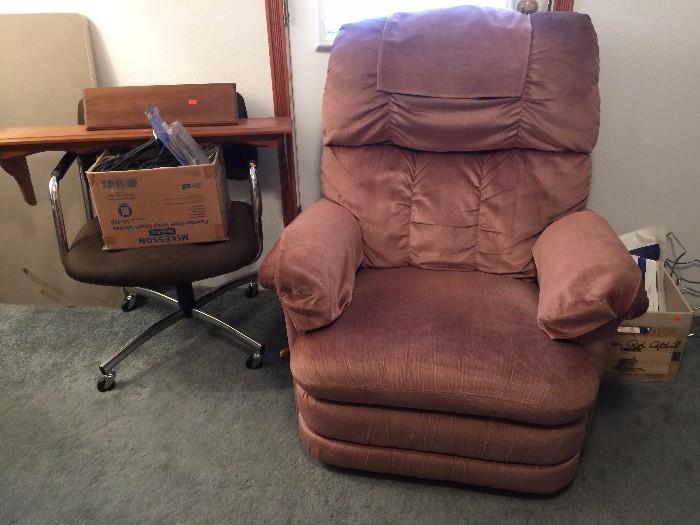 recliner, office chair