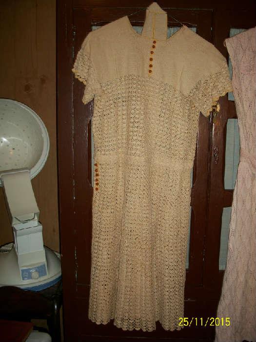 Vintage Crocheted dress
