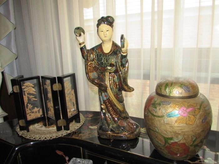 Large Asian Figurine 