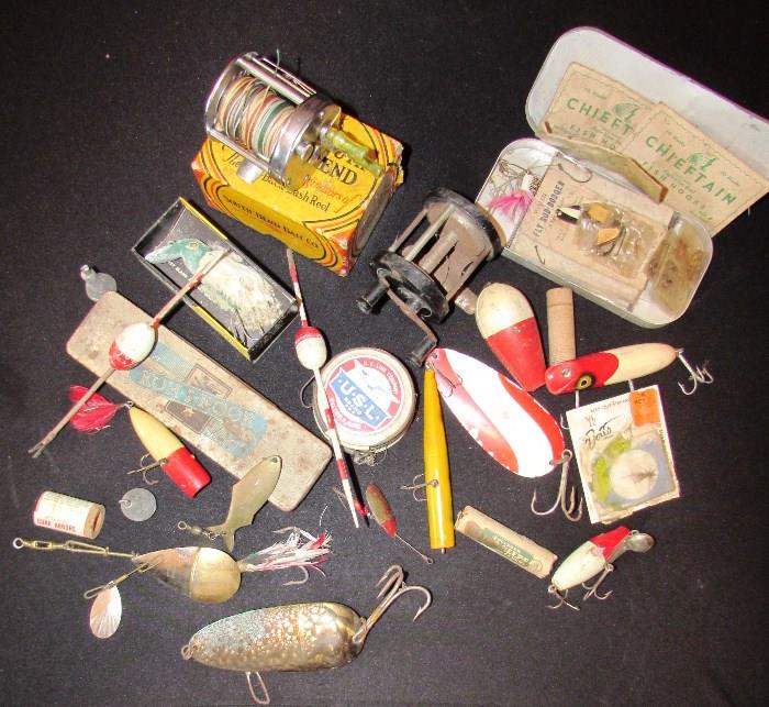 Vintage and Antique Fishing Items