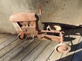 antique pedal car