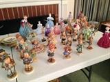 Royal Doulton and Hummel figurines