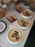 Hummel wall plaques and collector plates