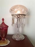 Beautiful crystal lamp