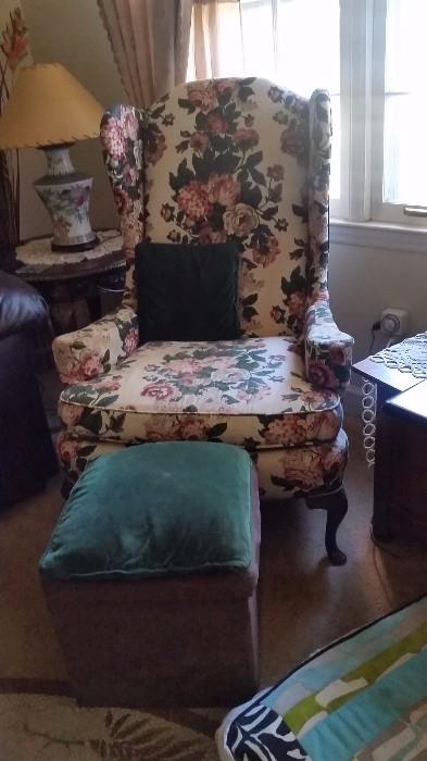 Nice floral Chair