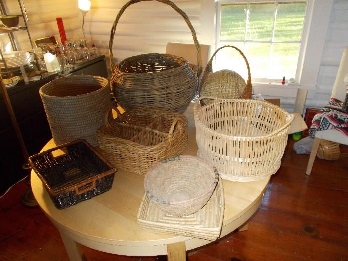 Sampling of baskets - great variety...