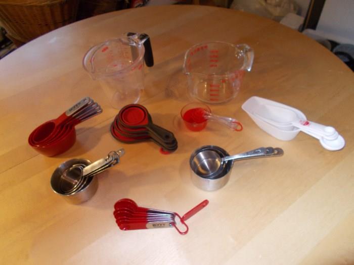 Measuring Spoons/Cups...GREAT variety - may have a couple more!!!!!!