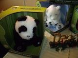 WowWee robotic animals - new in boxes.  Talk and move 