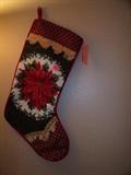 Needlepoint stocking