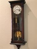 3 sides Pendulum clock, maker unknown