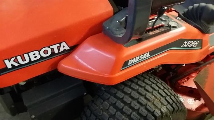 Kubota Diesel 60" zero turn lawn mower tractor.