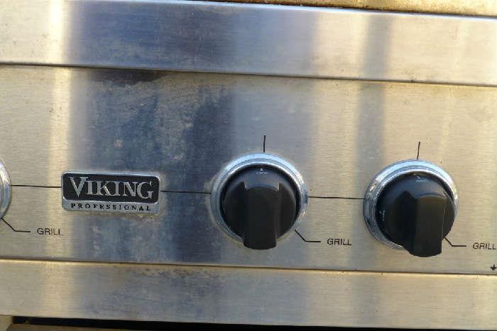 Viking Stainless grill