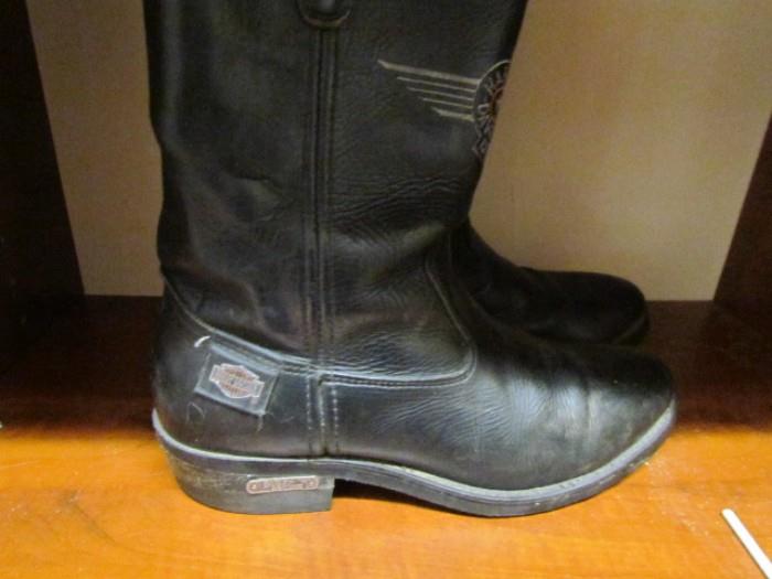 Incredible pair of leather Harley Davidson  boots