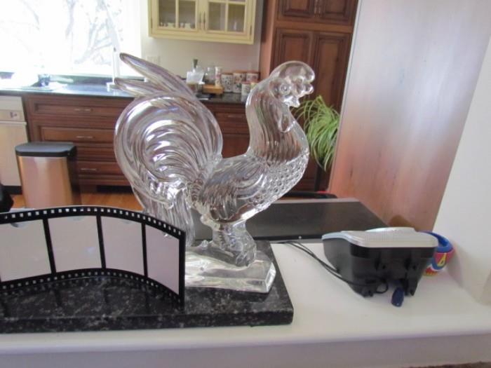 Crystal rooster