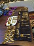 Dirilyte Dirigold "Regal" large flatware set