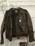 vintage bomber/biker jacket (horsehide)