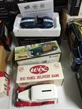 Wix Die Cast banks / Wix 1965 Shelby Cobra 427 s/c