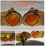 https://www.etsy.com/listing/256475480/orange-stone-swank-cuff-links