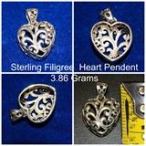 Pre-Sale Purchase available https://www.etsy.com/listing/256539094/vintage-sterling-filigree-heart-pendant?ref=shop_home_active_1