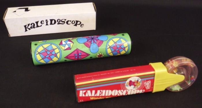 2 Vintage Kaleidoscopes - Steven Otagiri Japan, Toy