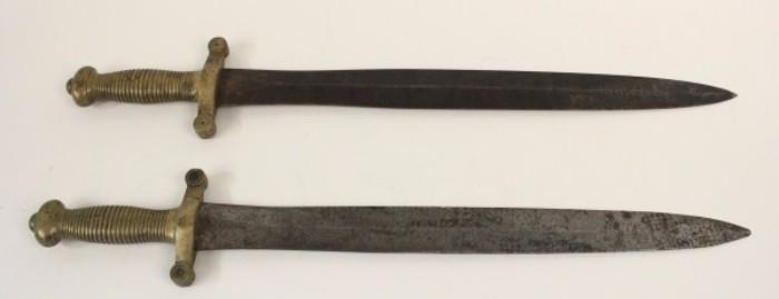 2 Antique French Chatellerault Swords