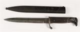 German WWI Bayonet - Mundlos 40 WWII Scabbard