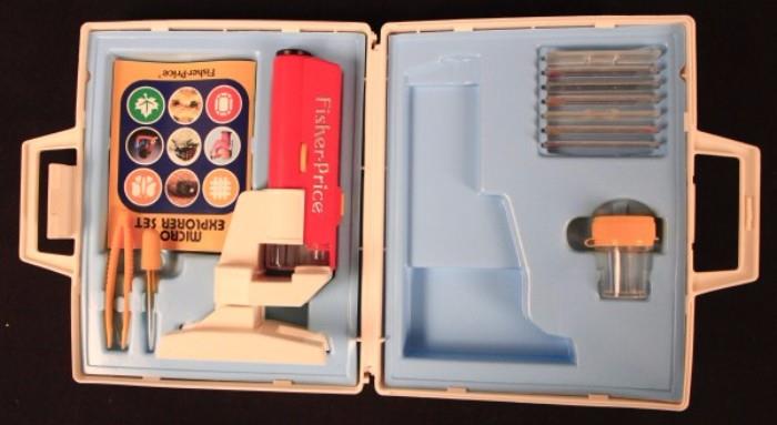 Vintage Fisher Price Micro Explorer Set, Toy