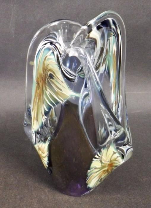 1994 Art Glass Sculpture - Signed by the Artist