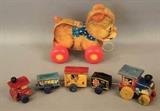 Vintage Fisher Price Pull Toys - #711 & #215