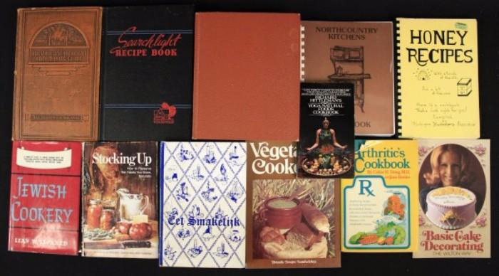 Assorted Vintage Cookbooks - Jewish Cookery 