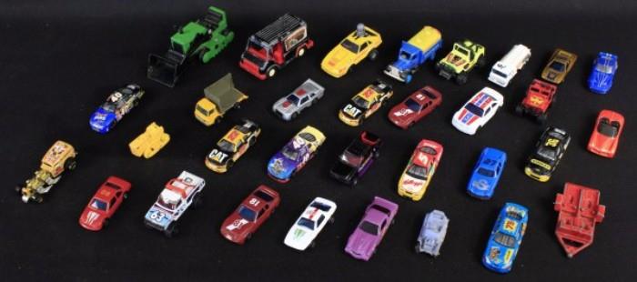 Assorted Toy Car Lot Hot Wheels