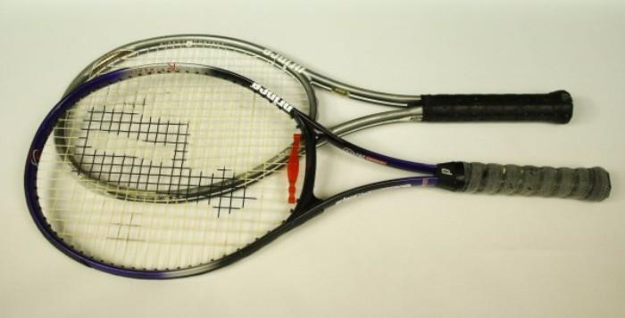 2 Prince Tennis Rackets - Air Handle