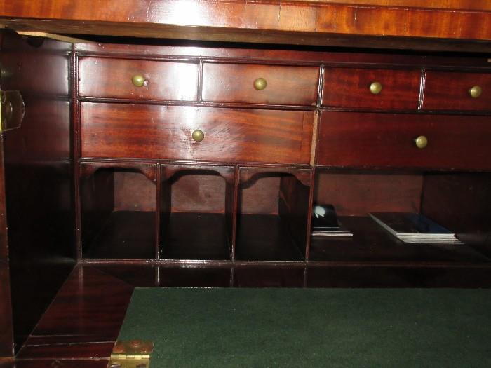 This is one grand sheraton butler's writing desk