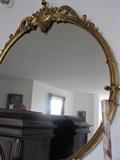gold ornate mirror